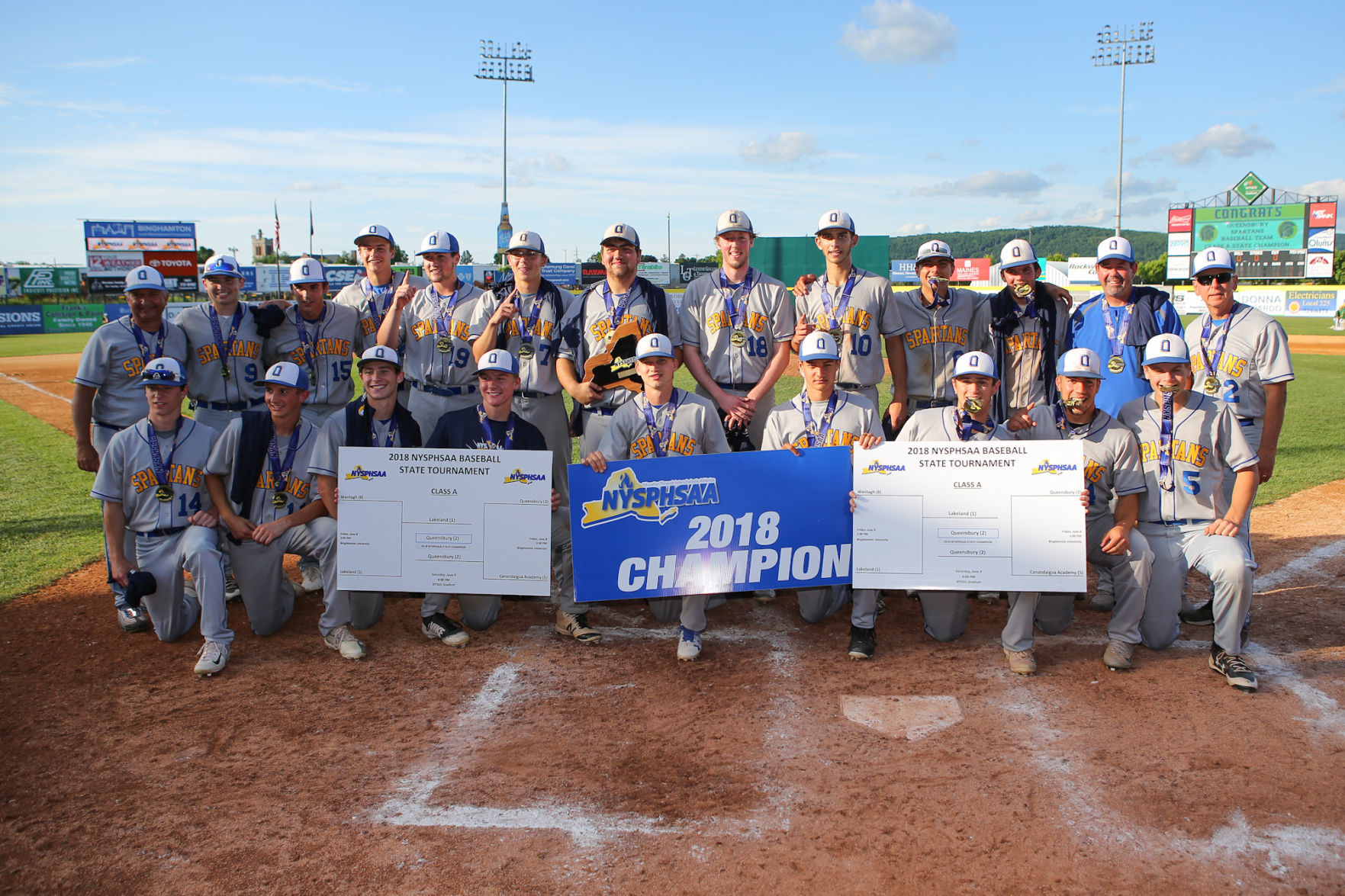 Queensbury state title